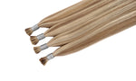 Dressmaker 100% Human Remy European I-Tip Straight Hair Extensions (100pcs)