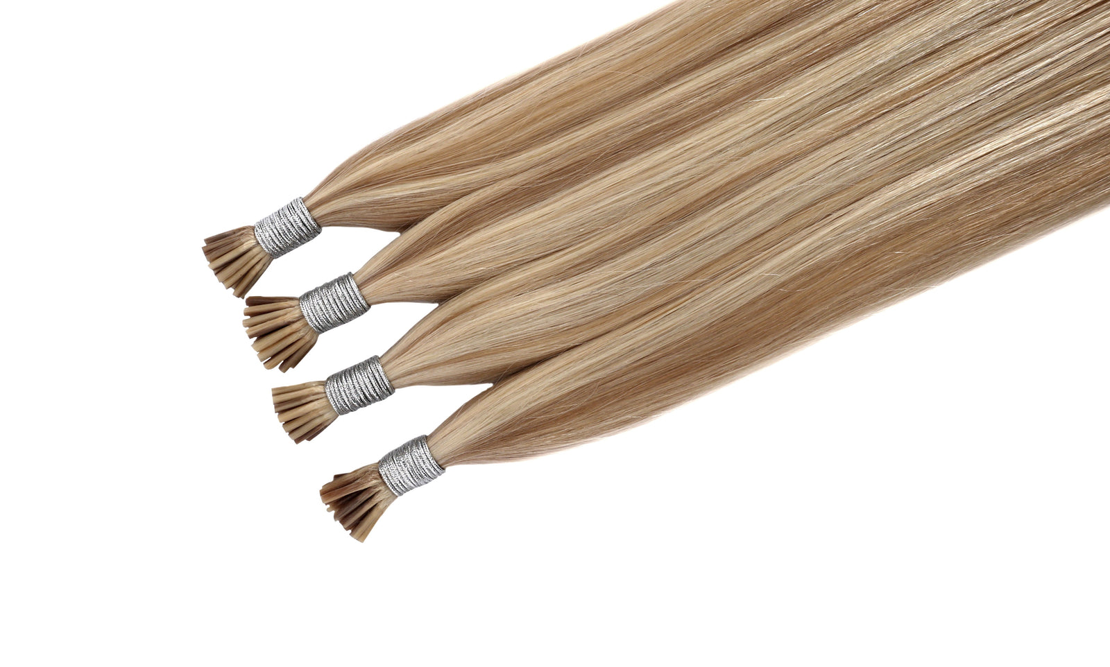 Dressmaker 100% Human Remy European I-Tip Straight Hair Extensions (100pcs)