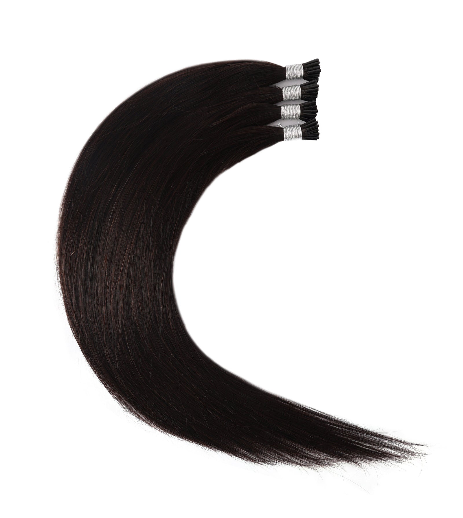 Dressmaker 100% Human Remy European I-Tip Straight Hair Extensions (100pcs)