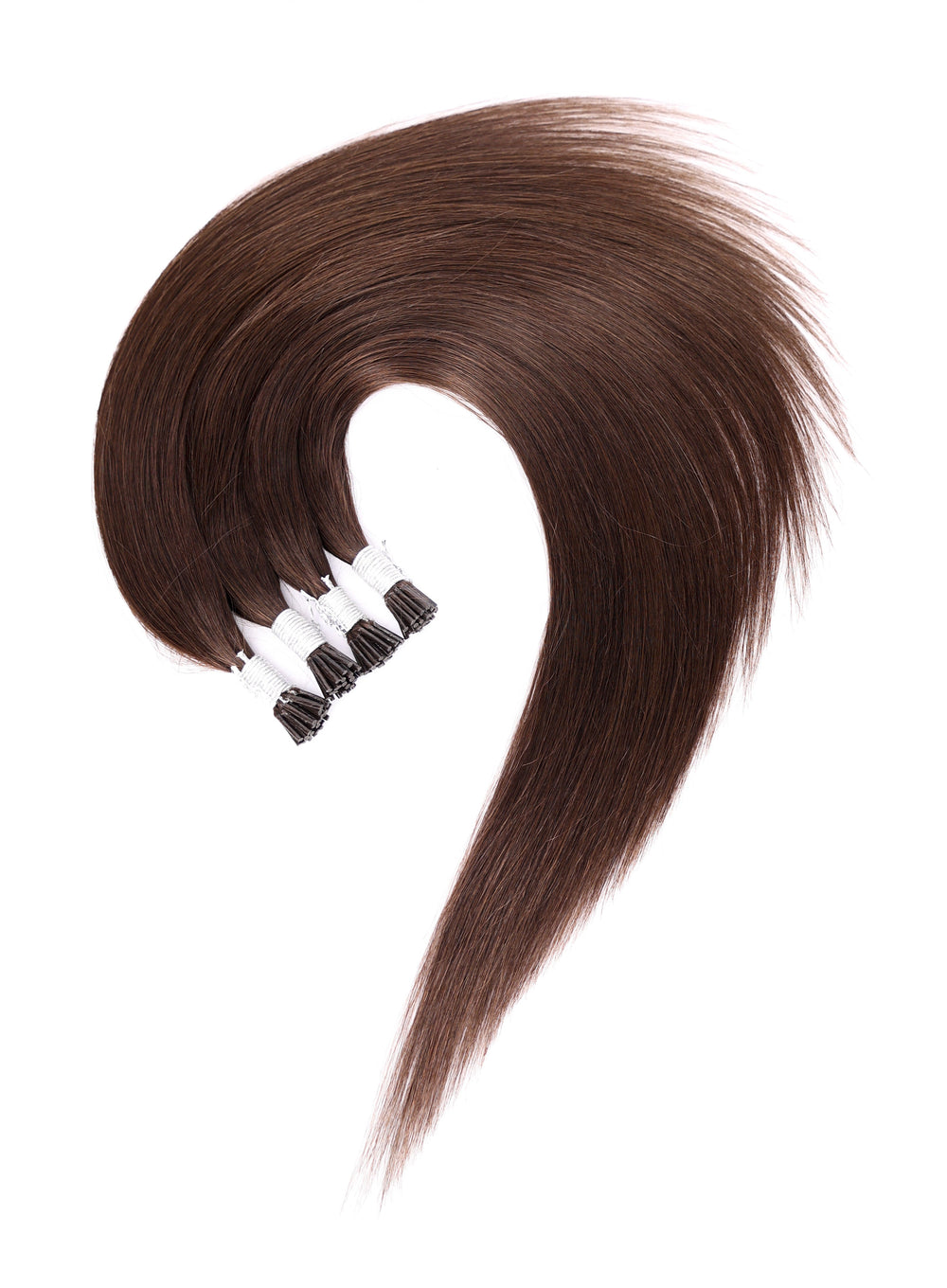Dressmaker 100% Human Remy European I-Tip Straight Hair Extensions (100pcs)