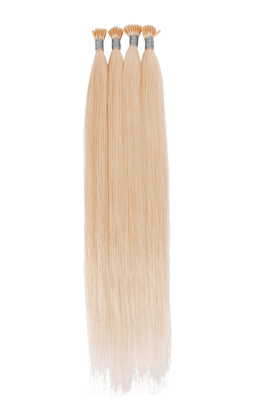 Dressmaker 100% Human Remy European I-Tip Straight Hair Extensions (100pcs)