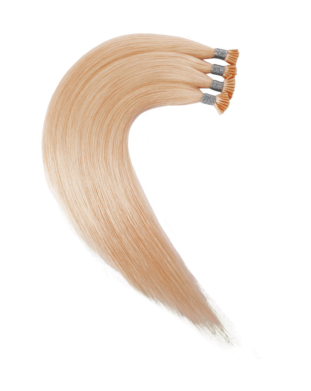 Dressmaker 100% Human Remy European I-Tip Straight Hair Extensions (100pcs)