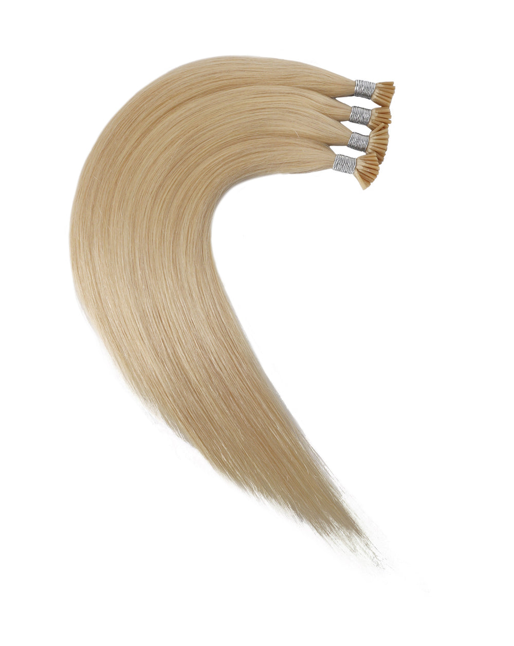 Dressmaker 100% Human Remy European I-Tip Straight Hair Extensions (100pcs)