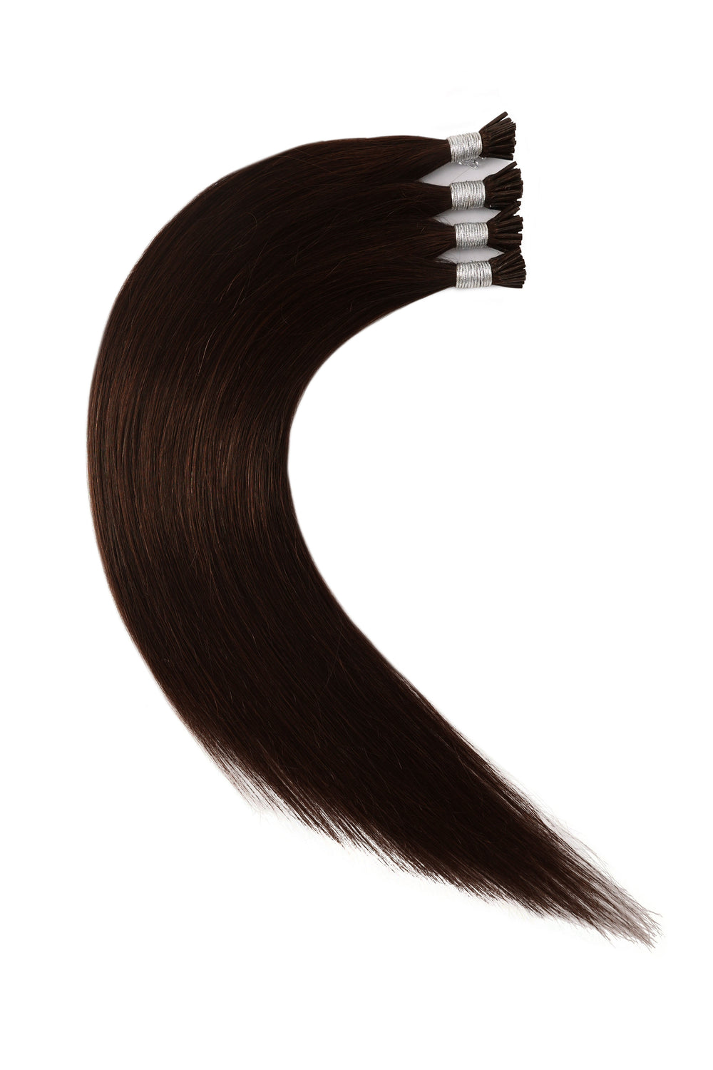 Dressmaker 100% Human Remy European I-Tip Straight Hair Extensions (100pcs)