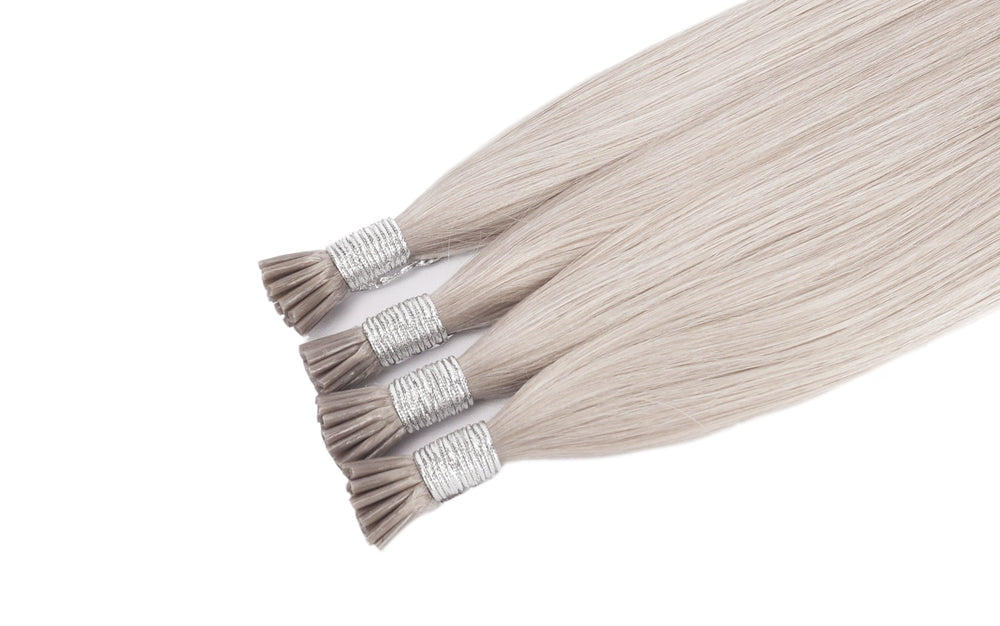 Dressmaker 100% Human Remy European I-Tip Straight Hair Extensions (100pcs)