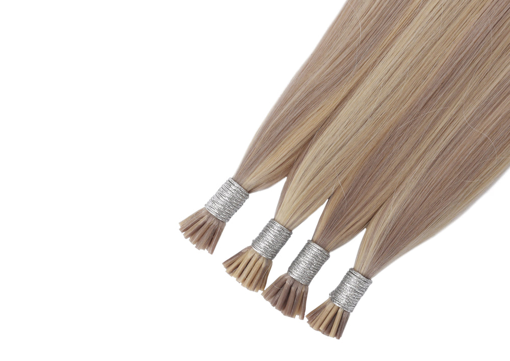 Dressmaker 100% Human Remy European I-Tip Straight Hair Extensions (100pcs)