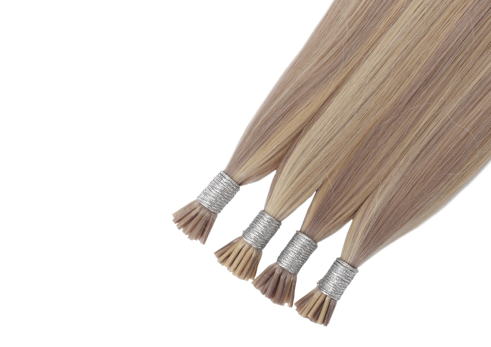 Dressmaker 100% Human Remy European I-Tip Straight Hair Extensions (100pcs)
