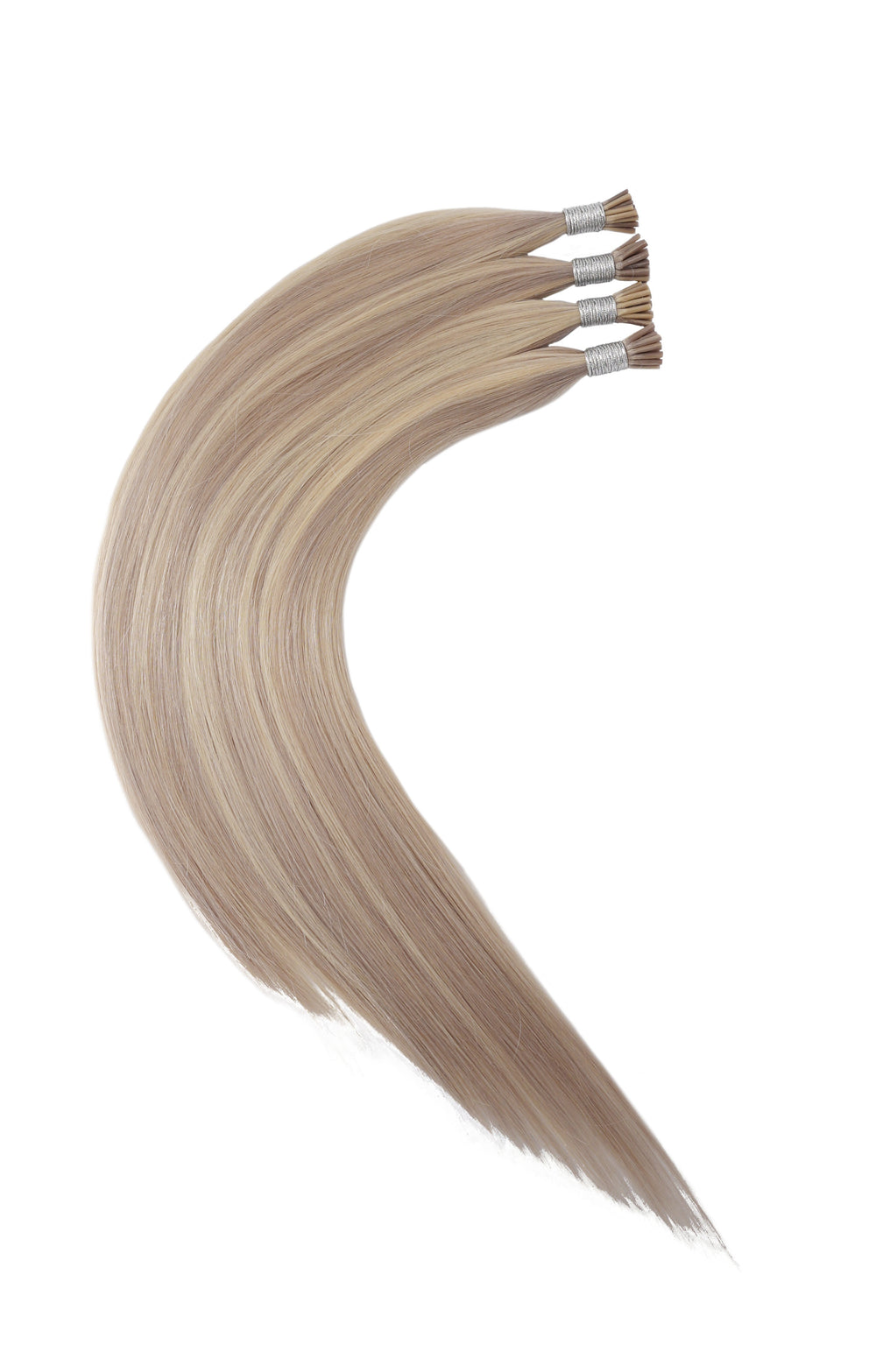 Dressmaker 100% Human Remy European I-Tip Straight Hair Extensions (100pcs)