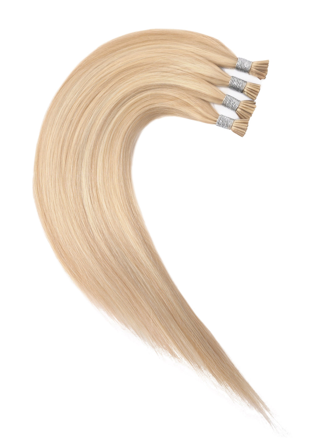 Dressmaker 100% Human Remy European I-Tip Straight Hair Extensions (100pcs)