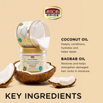 African Pride Moisture Miracle Coconut Oil & Baobab Oil Leave-In Cream 425g/15oz