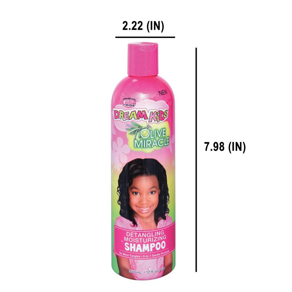 African Pride Dream Kids Detangling Moisturizing Shampoo 355ml/12oz