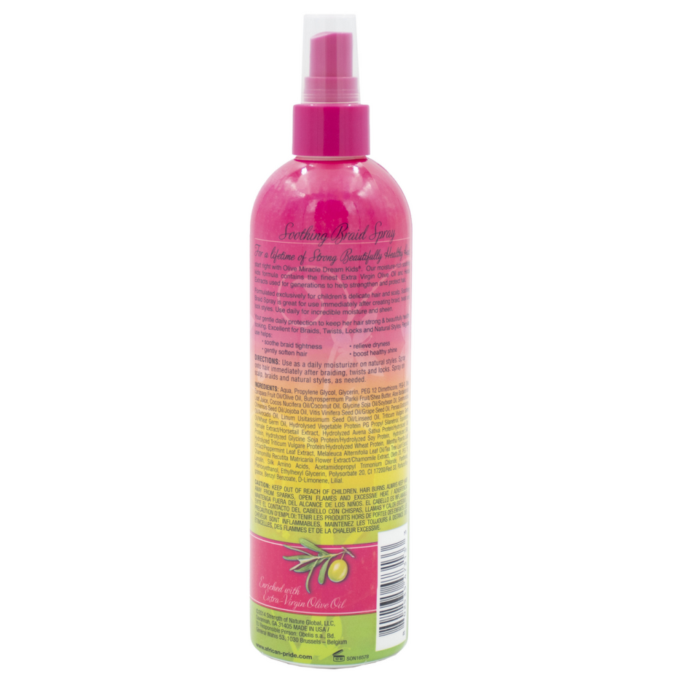 Dream Kids Soothing Moisturizing Braid Spray 355ml/12oz