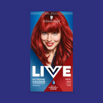 Schwarzkopf Live Intense Colour Permanent Hair Colour Dye 035 Real Red