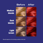 Schwarzkopf Live Intense Colour Permanent Hair Colour Dye 035 Real Red