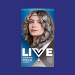 Schwarzkopf Live Urban Metallics Permanent Hair Colour Dye U72 Dusty Silver