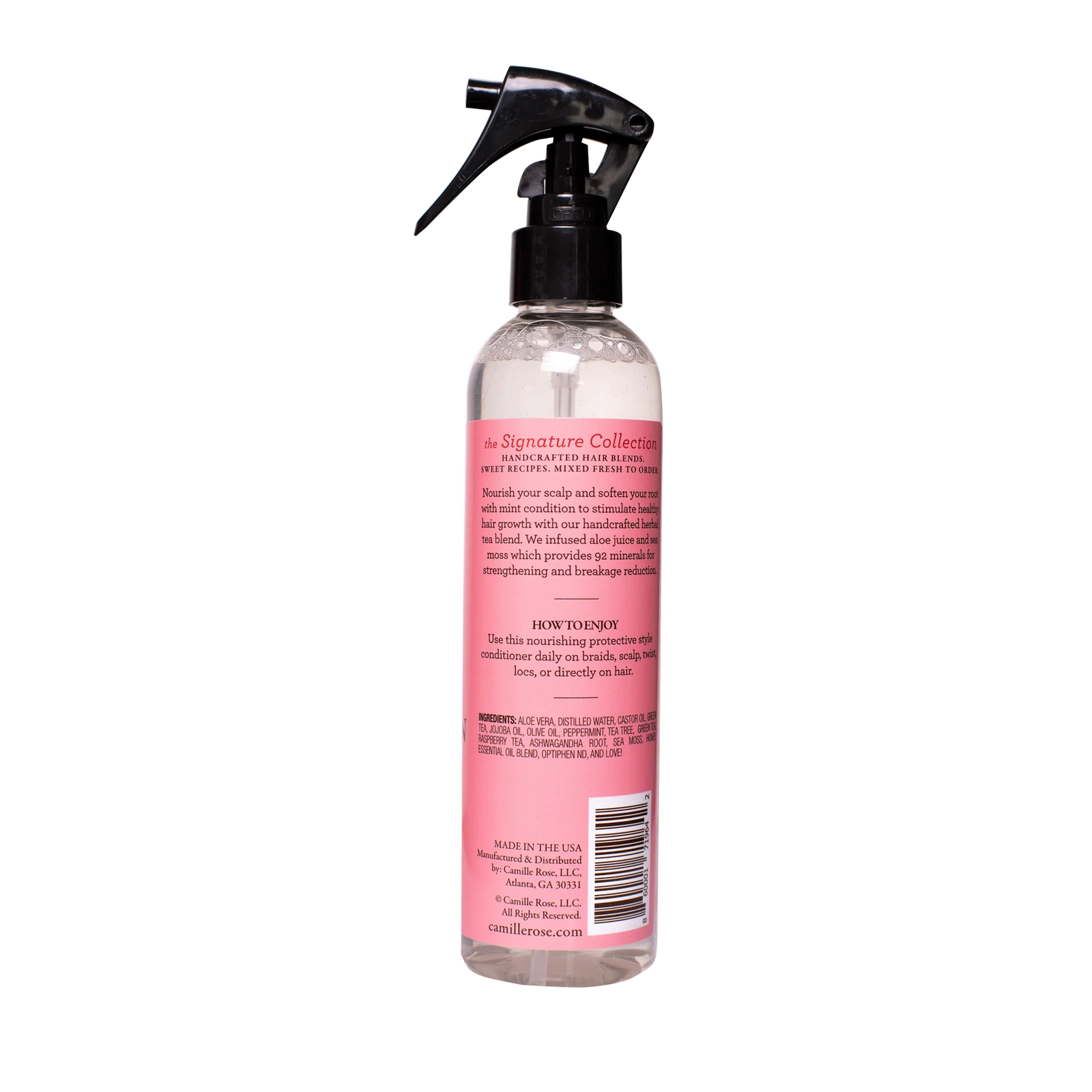 Camille Rose Mint Condition Scalp & Braid Spray 240ml/8oz