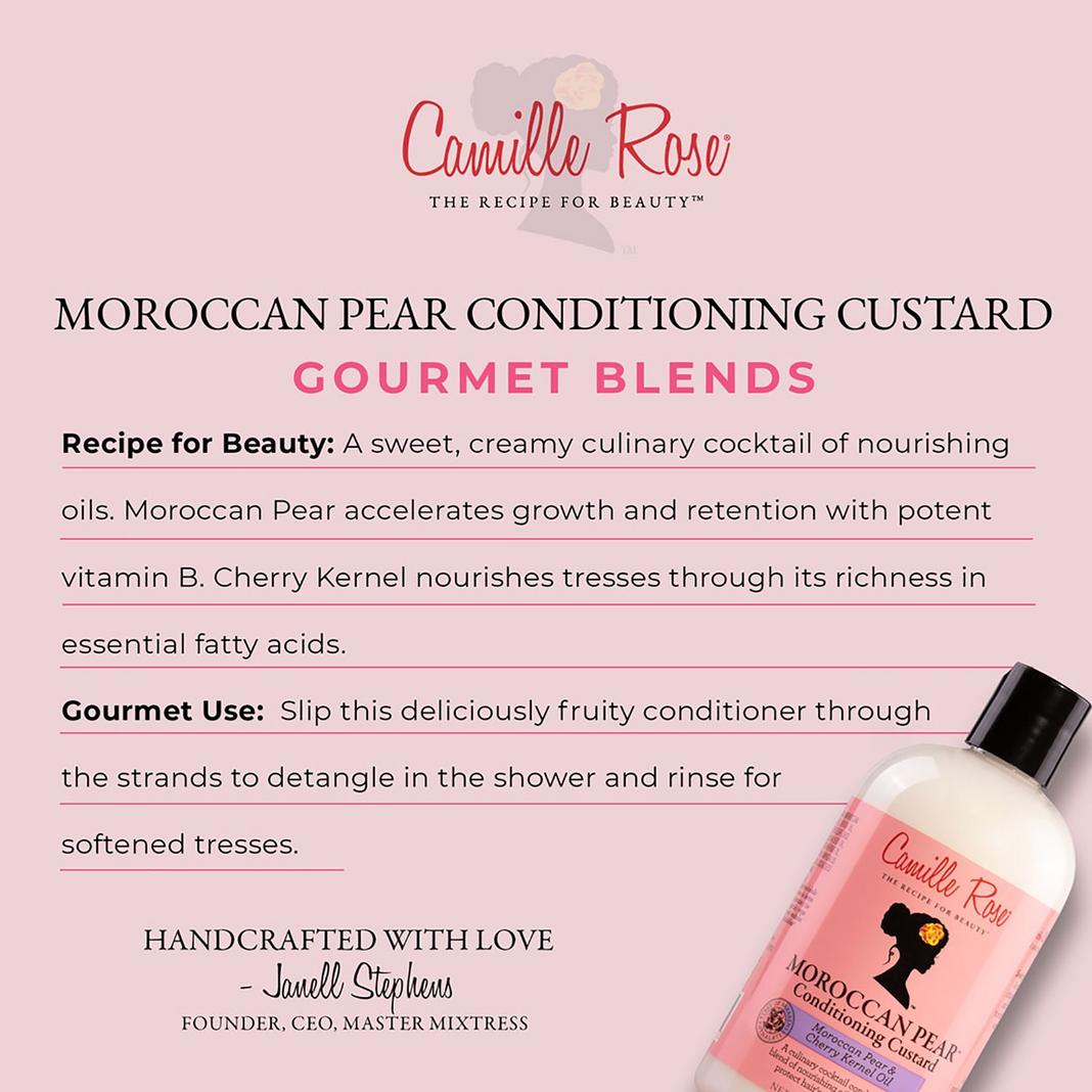 Camille Rose Moroccan Pear Conditioning Custard 355ml/12oz