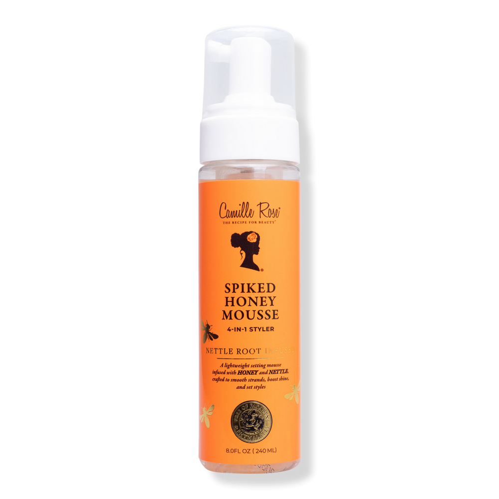 Camille Rose Spiked Honey 4-in-1 Hair Mousse 240ml/8oz