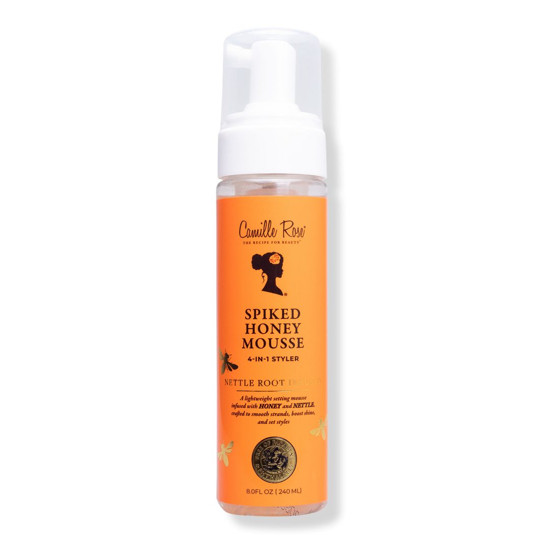 Camille Rose Spiked Honey 4-in-1 Hair Mousse 240ml/8oz