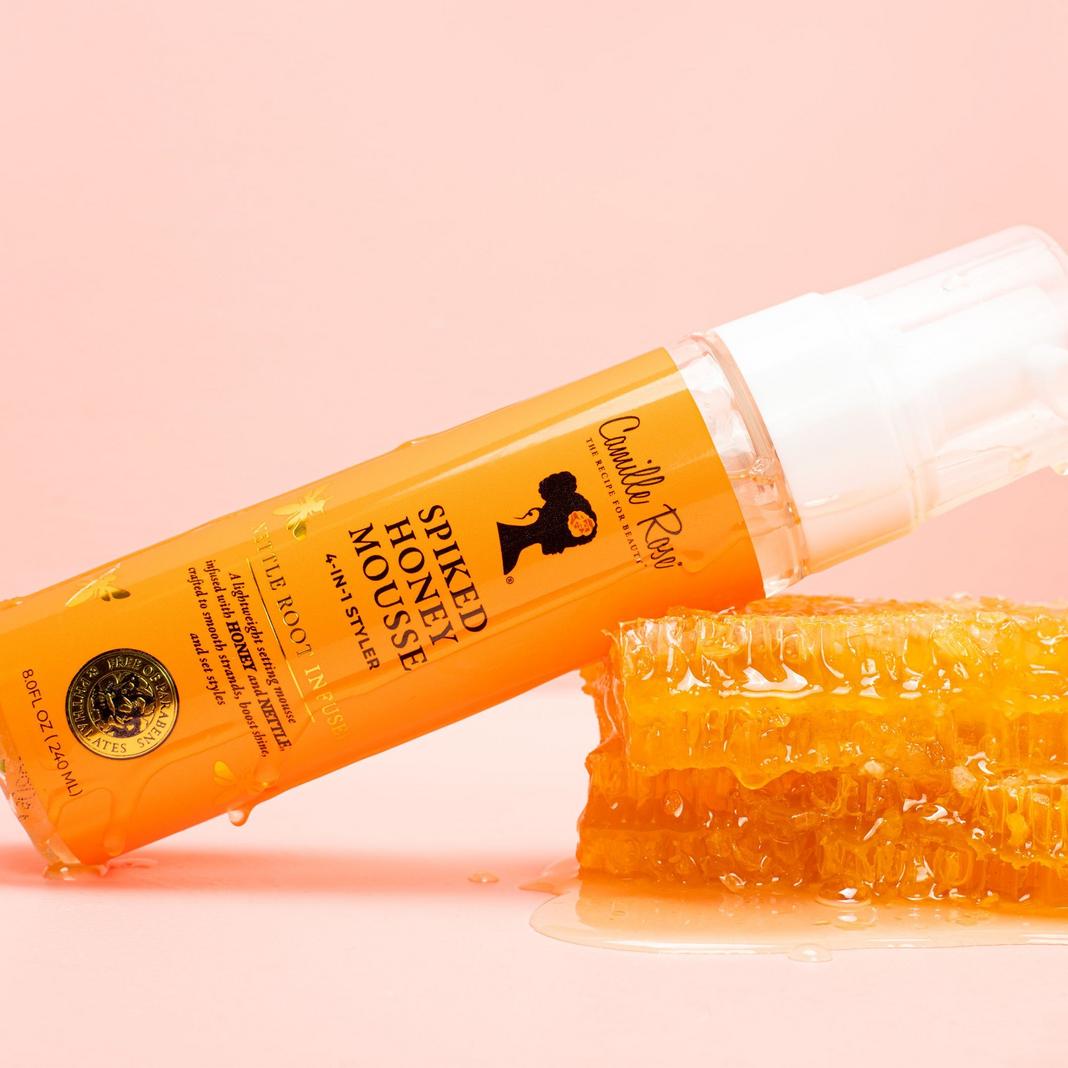 Camille Rose Spiked Honey 4-in-1 Hair Mousse 240ml/8oz