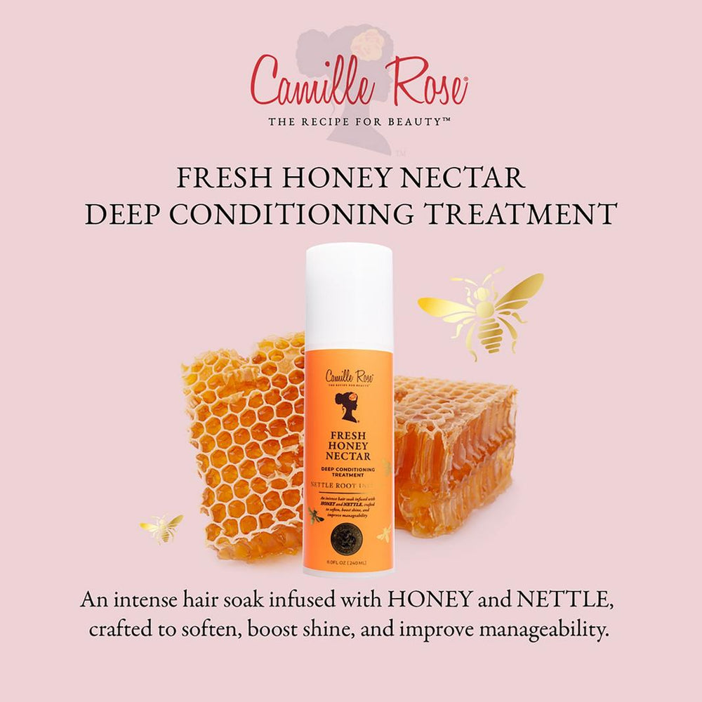 Camille Rose Spiked Honey 4-in-1 Hair Mousse 240ml/8oz