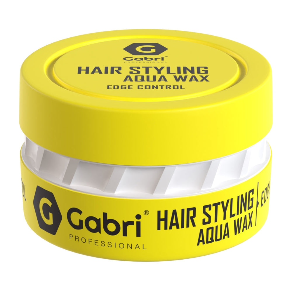 Gabri Professional Hair Styling Aqua Wax Edge Control 150ml Yellow