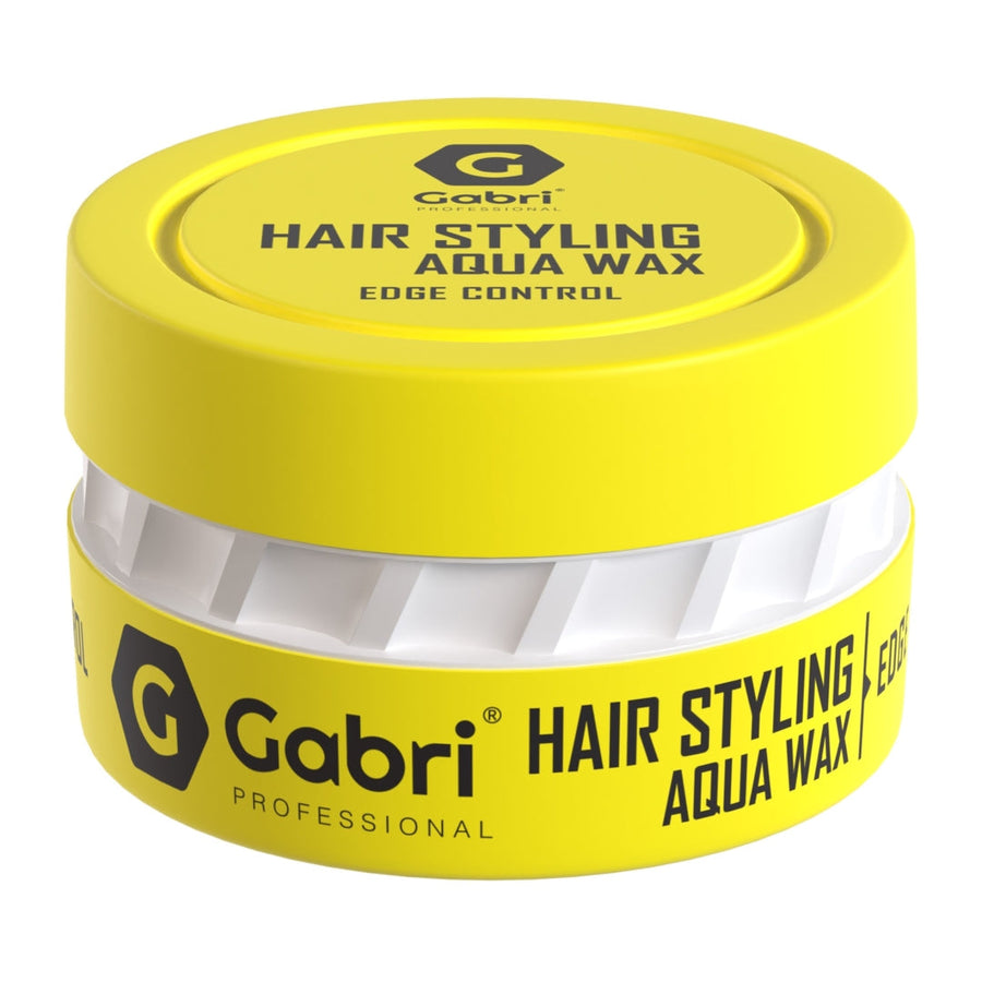 Gabri Professional Hair Styling Aqua Wax Edge Control 150ml Yellow