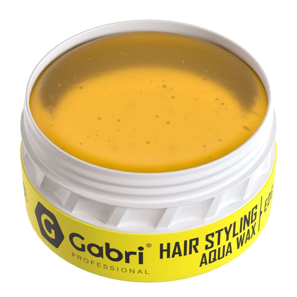 Gabri Professional Hair Styling Aqua Wax Edge Control 150ml Yellow