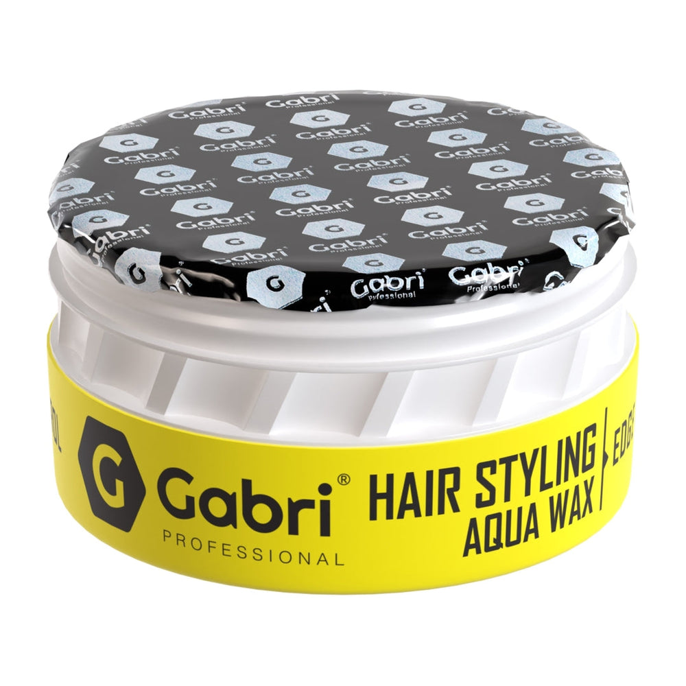 Gabri Professional Hair Styling Aqua Wax Edge Control 150ml Yellow