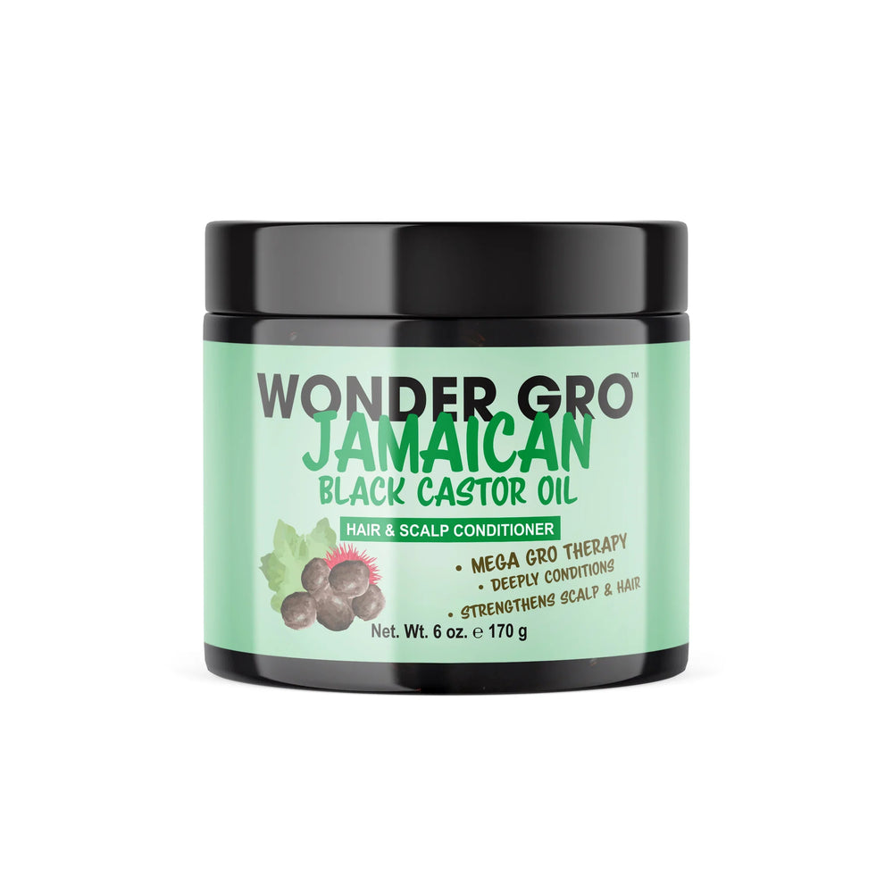 Wonder Gro Jamaican Black Castor Oil Hair & Scalp Conditioner-12OZ