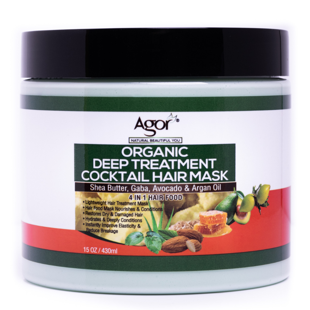 Agor Organic Deep Treatment Cocktail Hair Mask  15 oz