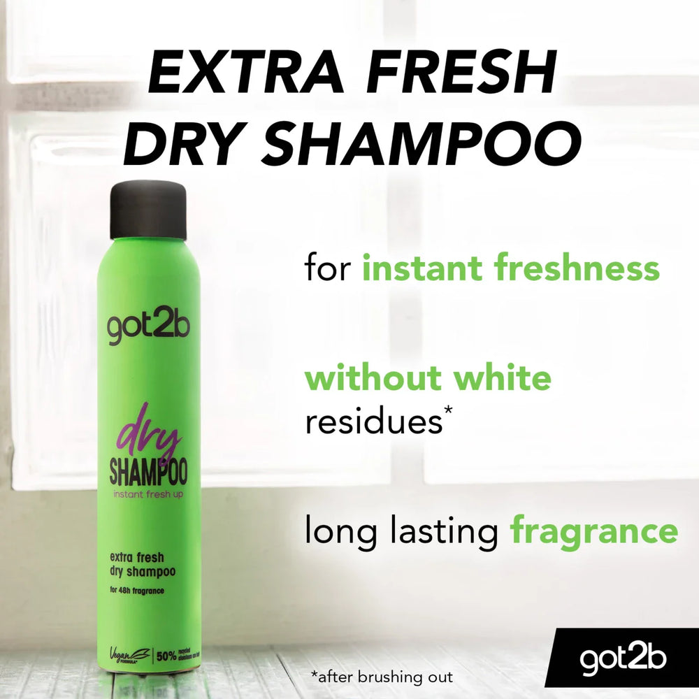Schwarzkopf Got2b Dry Shampoo Extra Fresh 200m