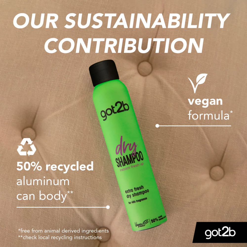 Schwarzkopf Got2b Dry Shampoo Extra Fresh 200m