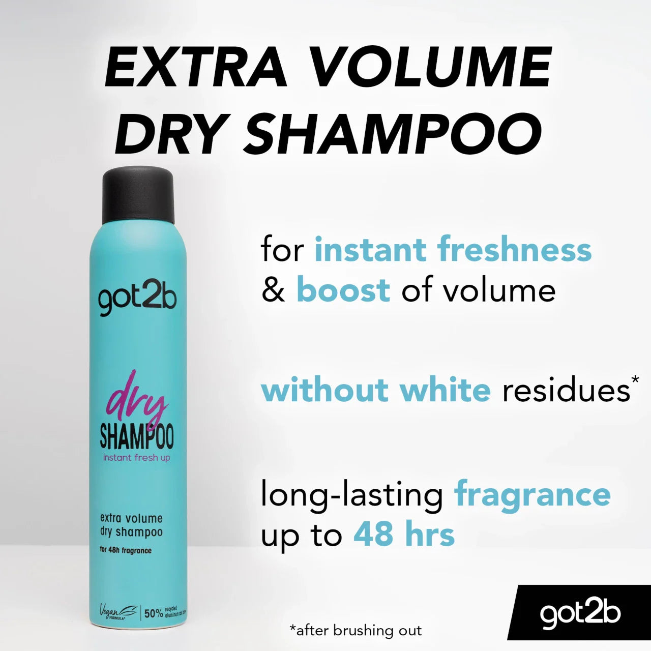Schwarzkopf Got2b Refresh Dry Shampoo Extra Volume 200ml
