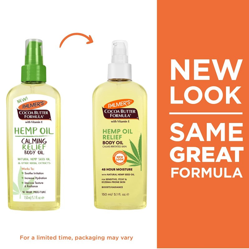 Palmer's Cocoa Butter Formula Hemp Oil Relief Body Oil 150ml