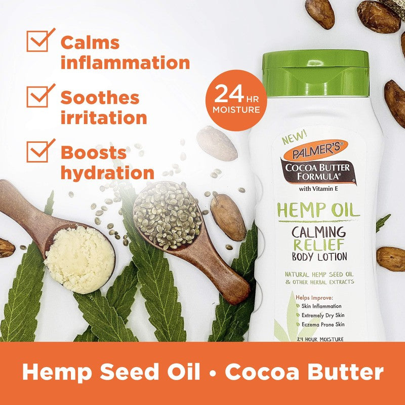 Palmer's  Cocoa Butter Formula Hemp Oil Calming Relief Body Lotion 235ml