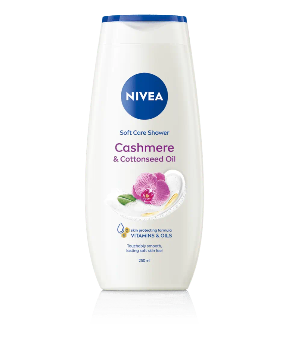 NIVEA CASHMERE & COTTON SEED OIL SHOWER CREAM 250 ML