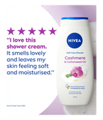 NIVEA CASHMERE & COTTON SEED OIL SHOWER CREAM 250 ML