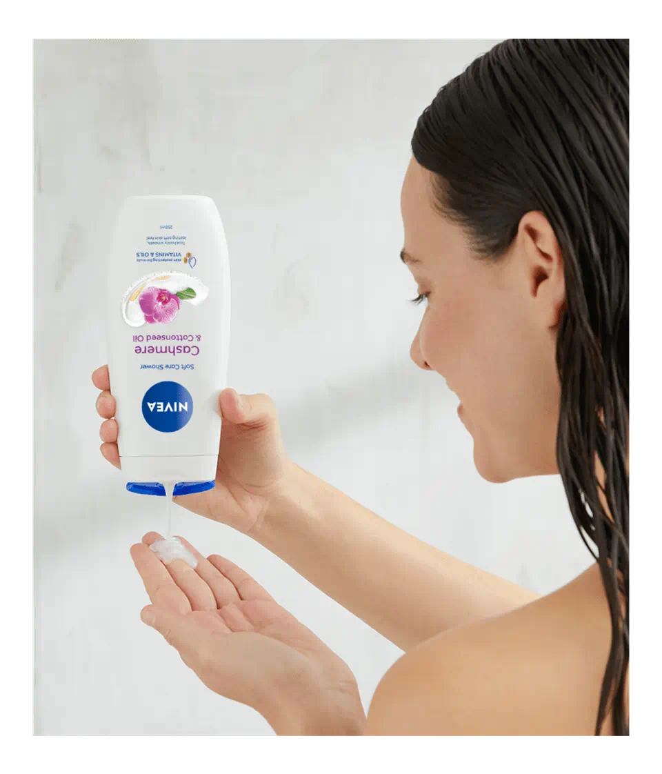 NIVEA CASHMERE & COTTON SEED OIL SHOWER CREAM 250 ML
