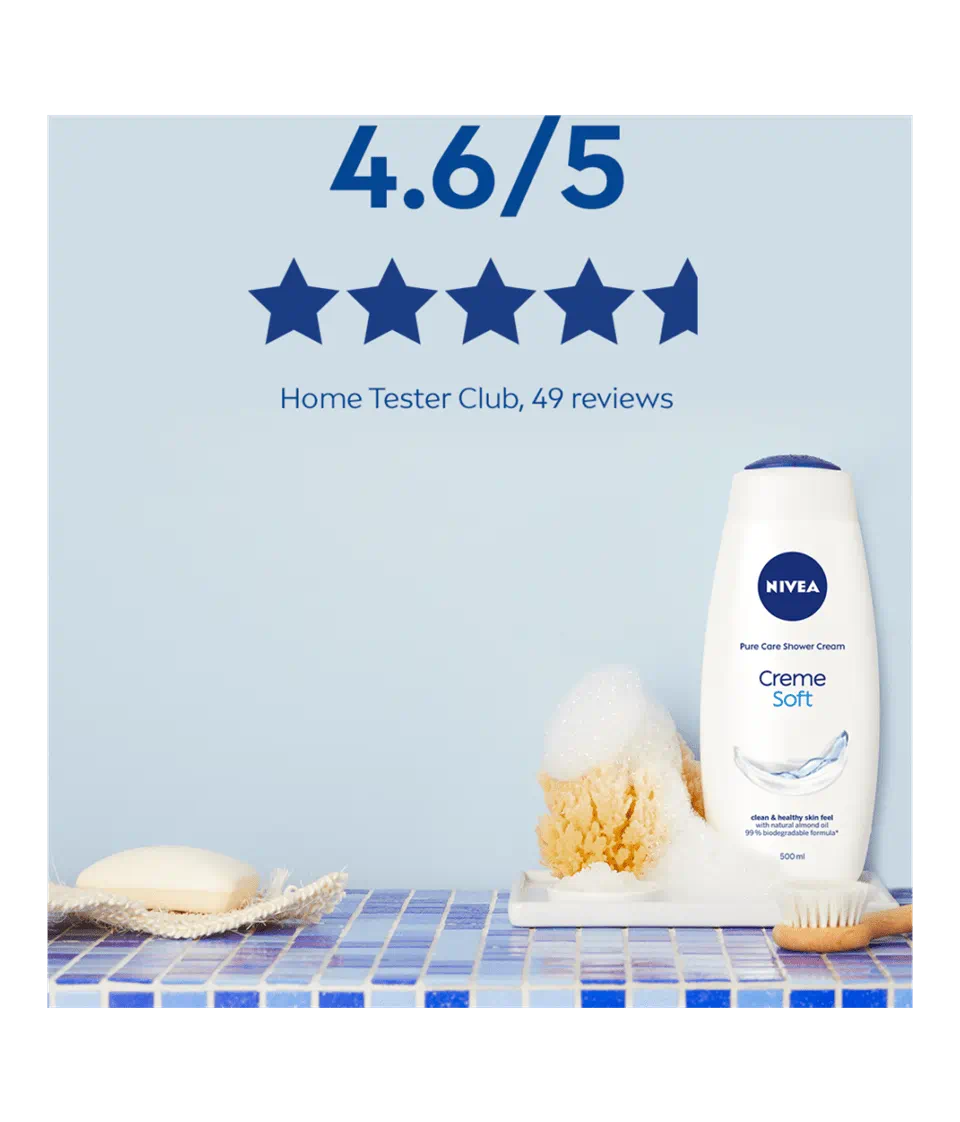 NIVEA CREME SOFT SHOWER CREAM 500ML