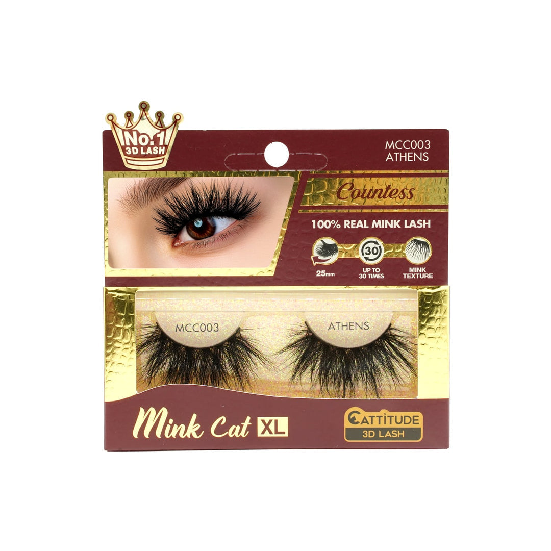 Ebin New York Mink Cat Countess 3D lashes
