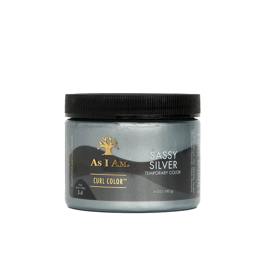 As I Am Temporary Curl Color Sassy Silver 182g/6oz