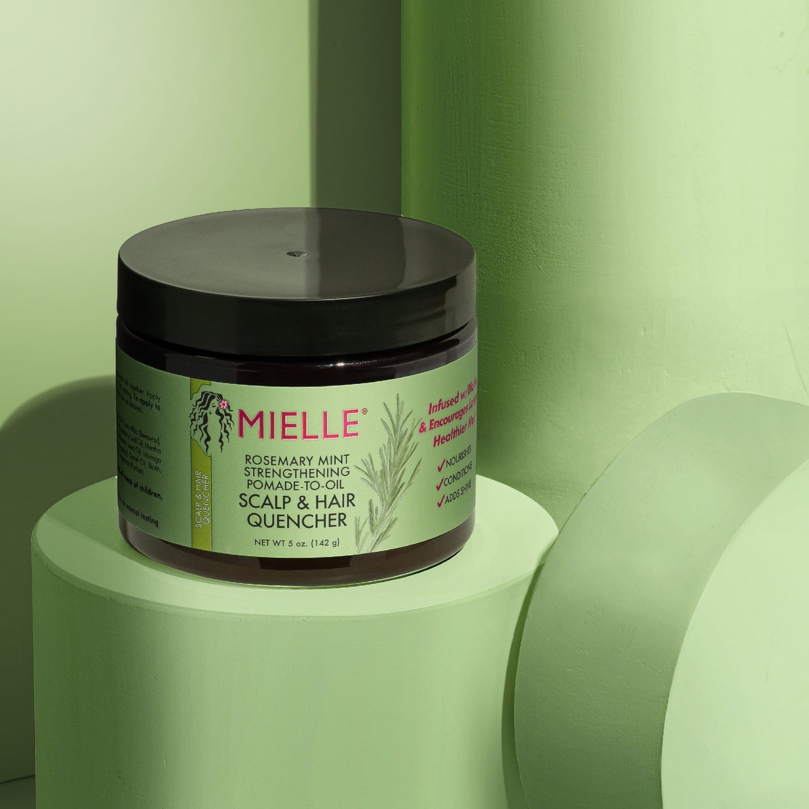 Mielle Rosemary Mint Pomade-to-Oil Scalp & Hair Quencher 142g/5oz