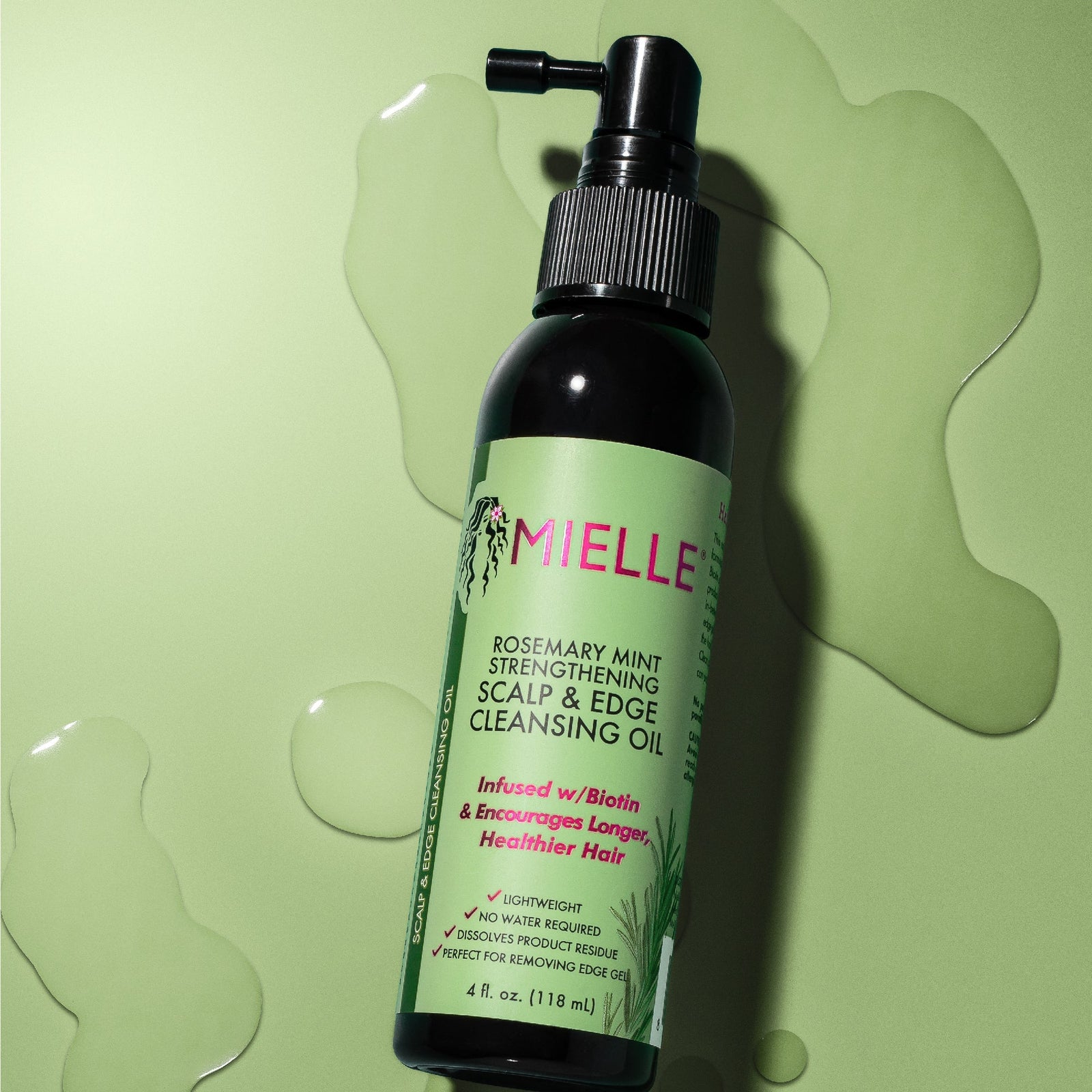 Mielle Organics Rosemary Mint Scalp & Edge Cleansing Oil 118ml/4oz
