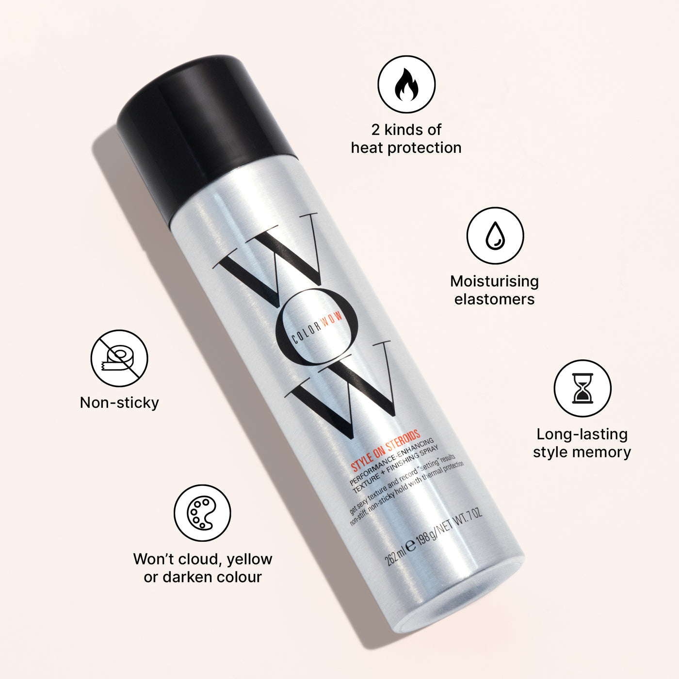 Color wow Style on Steroids Color-Safe Texturizing Spray 262 ml