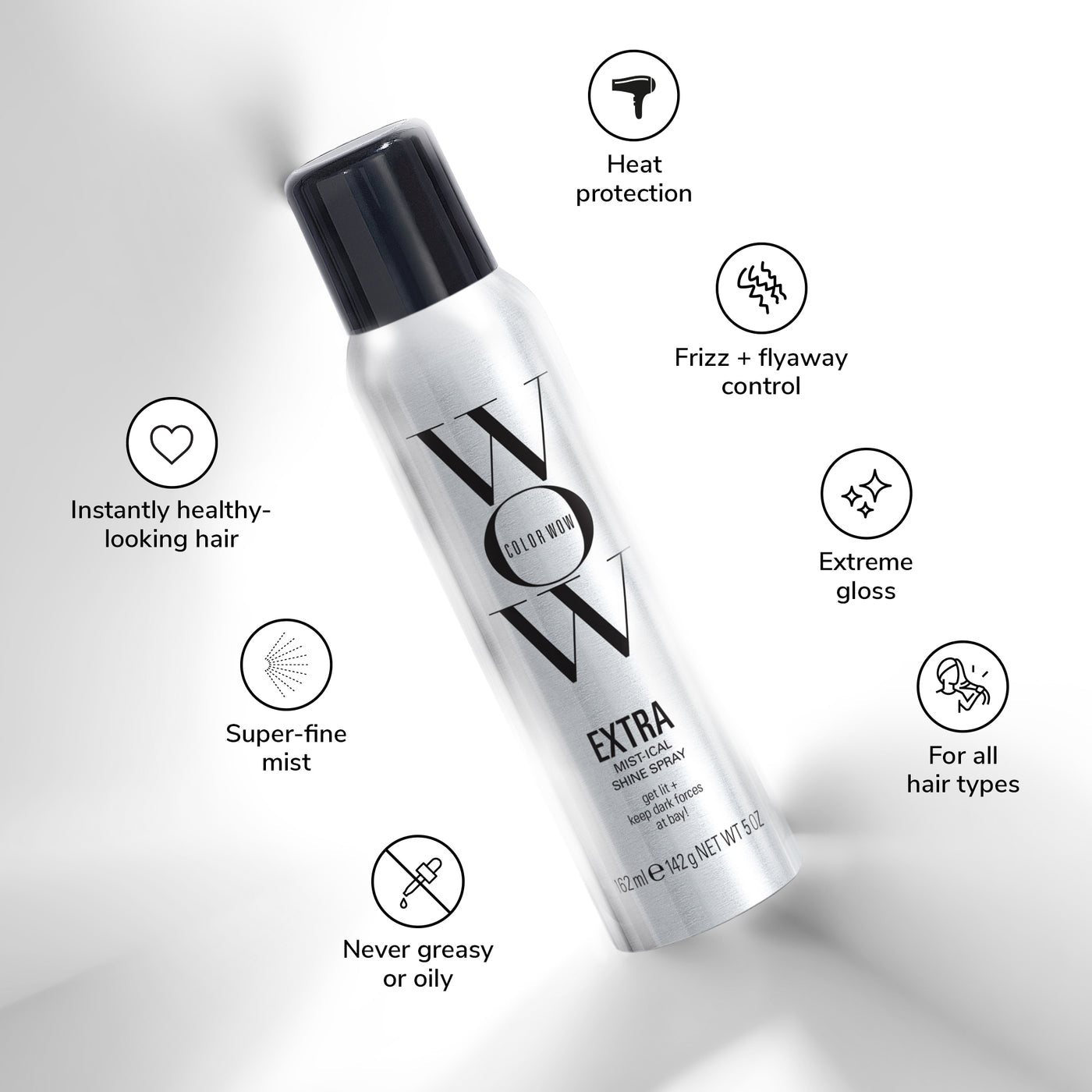 Color wow Extra Mist-ical Shine Spray 162 ML