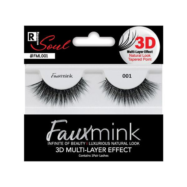 RESPONSE 3D FAUX MINK EYELASH - #FML001