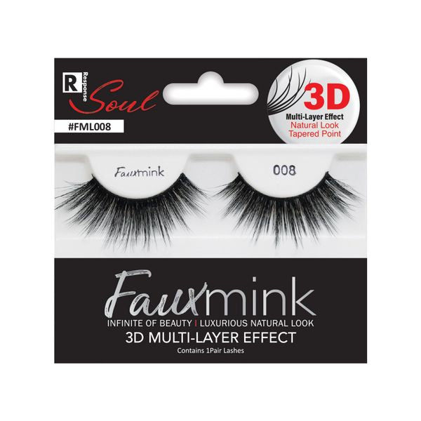RESPONSE 3D FAUX MINK EYELASH - #FML008