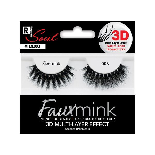 RESPONSE 3D FAUX MINK EYELASH - #FML003