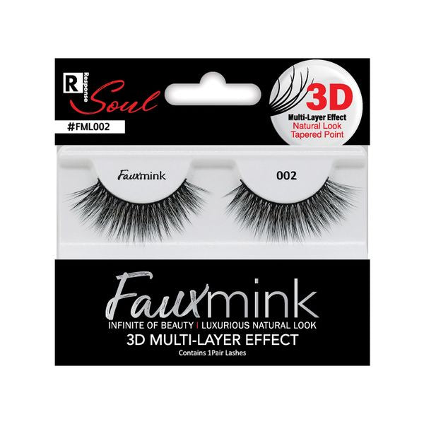 RESPONSE 3D FAUX MINK EYELASH - #FML002
